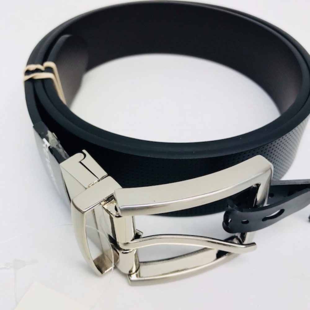 Men's Genuine Leather Reversible Black/Brown Belt